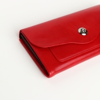 Кошелёк женский на магните, цвет красный Кошелёк женский на магните, цвет красный