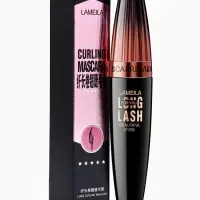 Тушь для ресниц с щеткой из натурального ворса, черная, 9мл   9282018