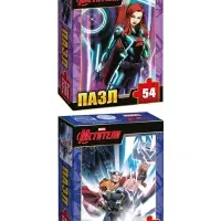 Пазлы детские для мальчиков &laquo;Мстители&raquo;, набор 10в1, 54 детали в каждом