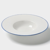 Тарелка для пасты "Blue Lagoon" Magistro 26см, 26,5х5,5, цвет белый, синий