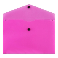 Набор папок-конвертов на кнопке 12 штук, А5, 150 мкм, Calligrata Neon, полупрозрачные, неоновый микс Набор папок-конвертов на кнопке 12 штук, А5, 150 мкм, Calligrata Neon, полупрозрачные, неоновый микс