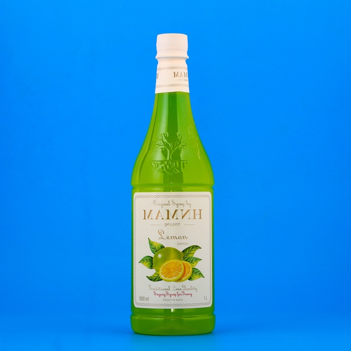 Сироп Сироп "Мамин рецепт" со вкусом лимона, ПЭТ, 1 л