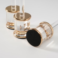 Подсвечник металл, акрил "Квадрия" d=2,2 см, набор 3 шт h=24,5 см, 22 см, 20,5 см Подсвечник металл, акрил "Квадрия" d=2,2 см, набор 3 шт h=24,5 см, 22 см, 20,5 см