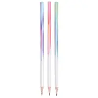 Карандаш чернографитный ErichKrause "Blink", НВ, грифель d=2,2 мм, дерево, круглый, в тубусе, металлик микс