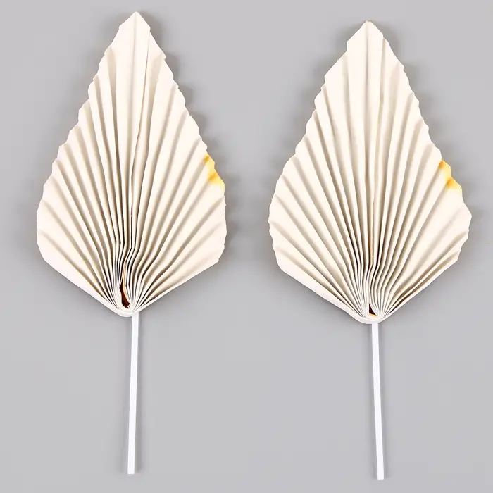 Топпер для торта &laquo;Перо&raquo;, набор 2 шт., золотой