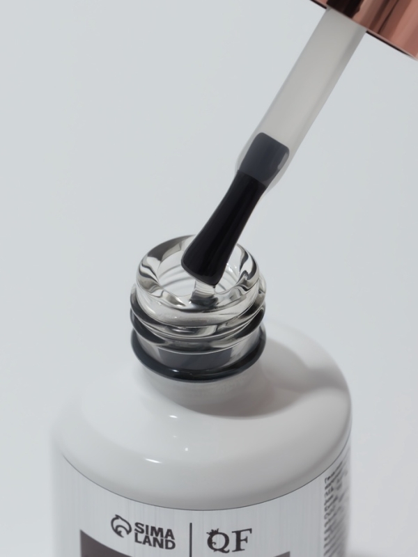 Мультифункциональный гель 5 в 1 LED/UV 15мл камуфлир прозрачн накл QF