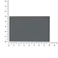 Лейбл из ПВХ Dzeta, ХL, серый