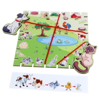 Геоборд с заданиями &laquo;Ферма&raquo; с предсказанием