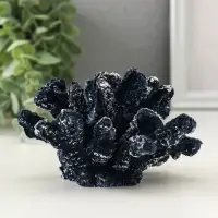 Сувенир полистоун "Коралл синий" 12х11х8,5 см