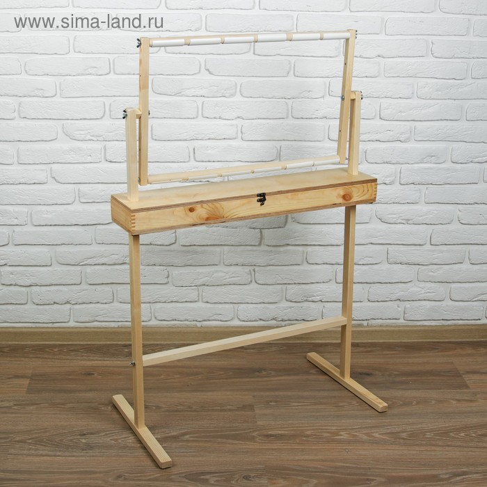 Пяльцы-рамка, универсальные, 40 &times; 60 см, с накопителем, цвет светлое дерево