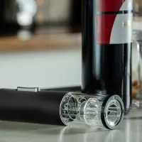 Электрический штопор с ножом для фольги Wine Diesel, черный