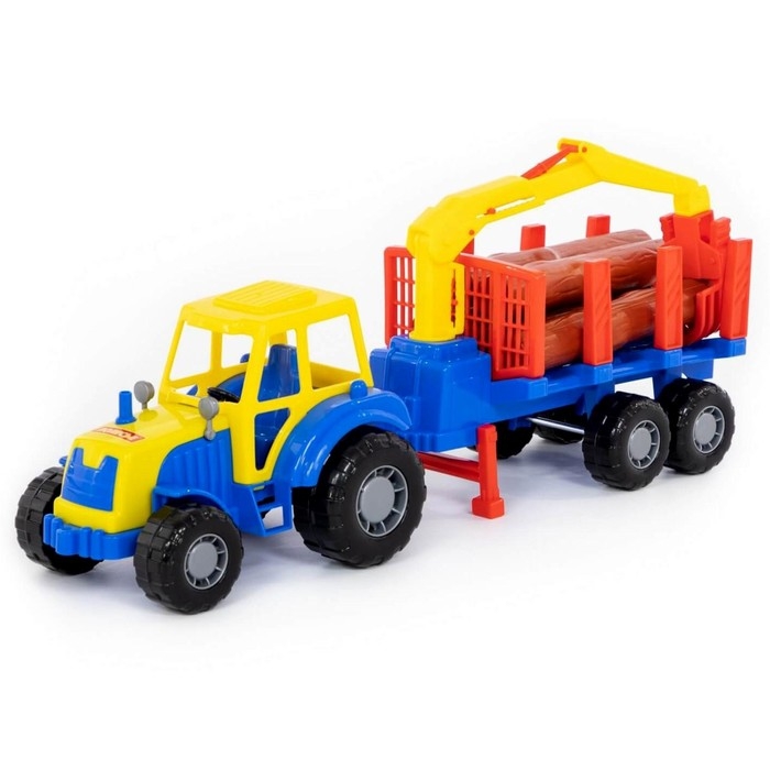 Трактор с полуприцепом-лесовозом &laquo;Мастер&raquo;