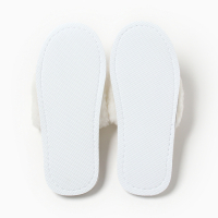 Тапочки женские, цвет белый, размер 38-39