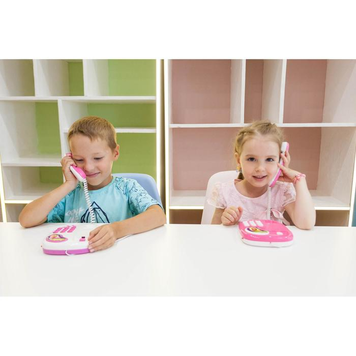 Телефон &laquo;Давай поговорим&raquo;, в наборе 2 телефона, МИКС