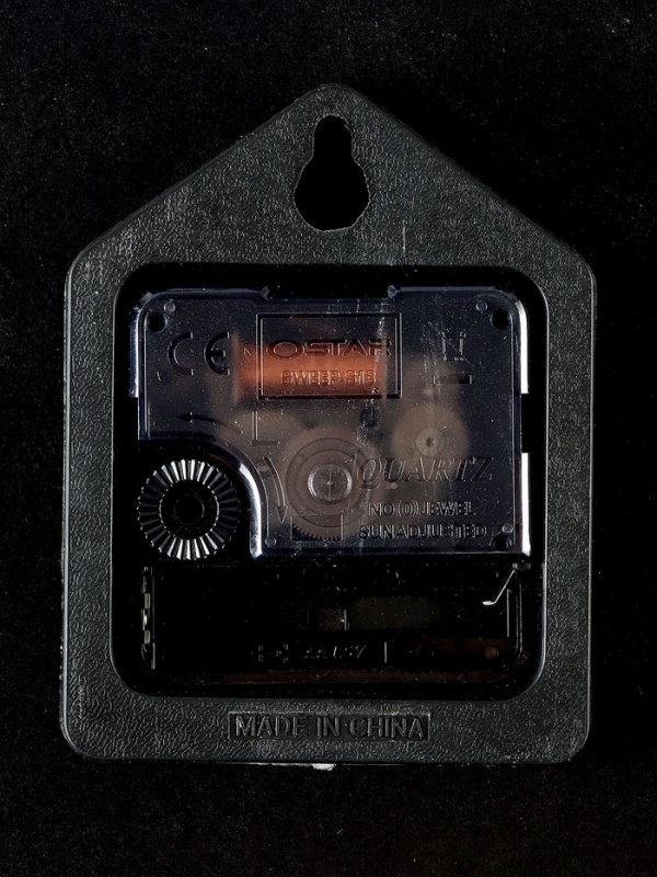 Часы настенные интерьерные &laquo;Пианино&raquo;, плавный ход, d-40 см, с зеркалом