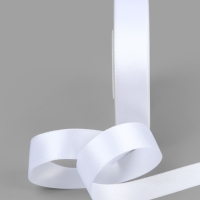 Лента атласная двухсторонняя №0029 20мм*25±1м белый TR Лента атласная двухсторонняя №0029 20мм*25±1м белый TR