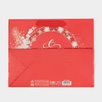 Пакет подарочный новогодний ламинированный &laquo;Новогоднее вдохновение&raquo;, MS 18 х 23 х 10 см