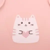 Нагрудник детский, цвет светло-розовый