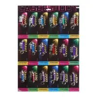 Брелок для ключей на кольце, лазер с 5 насадками, МИКС