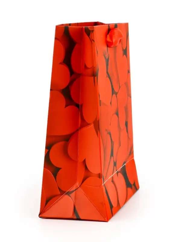 Пакет подарочный ламинированный &laquo;С любовью&raquo;, S 12 х 15 х 5.5 см