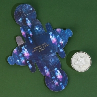 Свеча новогодняя чайная &laquo;Новый год: Праздничная&raquo;, без аромата, d = 4 см