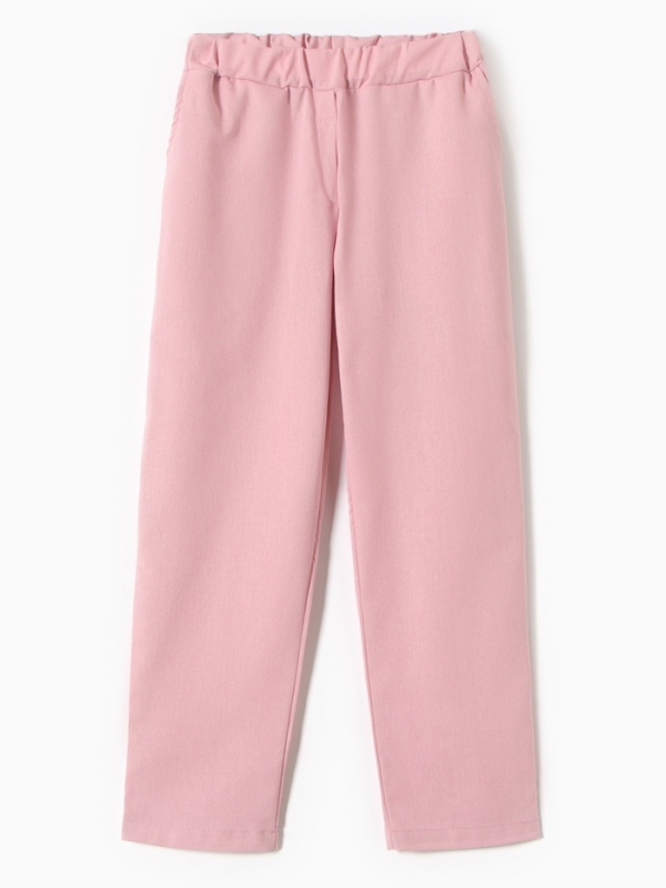 Брюки для девочки MINAKU, цвет розовый, рост 146 см