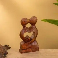 Сувенир дерево "Парочка" 10х5х2 см