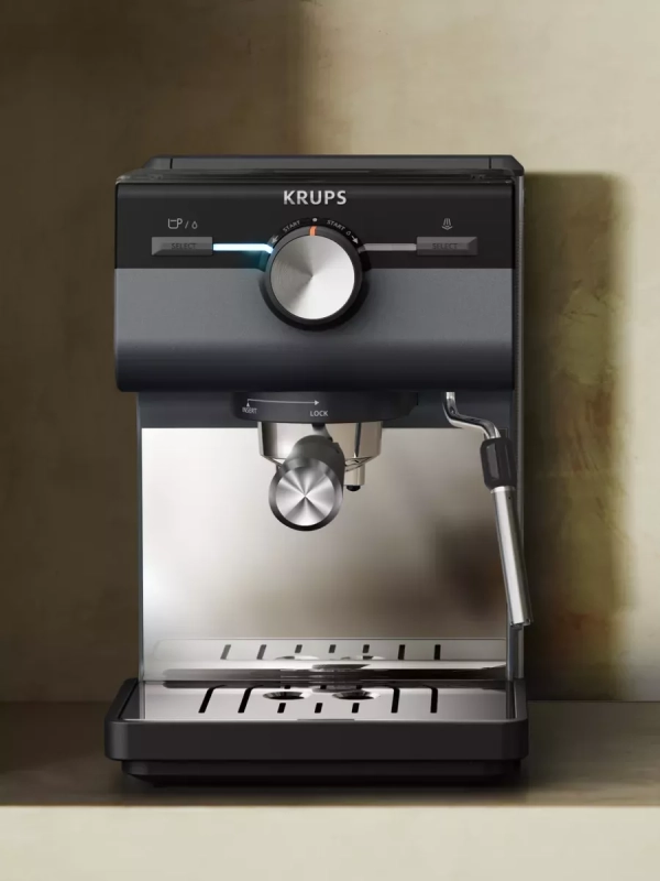 Рожковая кофеварка Authentic+ XP384G10, серый