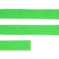 Плоский шнур Cord L, зеленый неон, 130 см