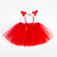 Набор для фотосессии KAFTAN "Рождественский олененок": юбка трёхслойная и ободок Набор для фотосессии KAFTAN "Рождественский олененок": юбка трёхслойная и ободок