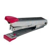 Степлер Kangaro №10, до 20 листов, металлический копус, встроенный антистеплер, 50 скоб, микс Степлер Kangaro №10, до 20 листов, металлический копус, встроенный антистеплер, 50 скоб, микс