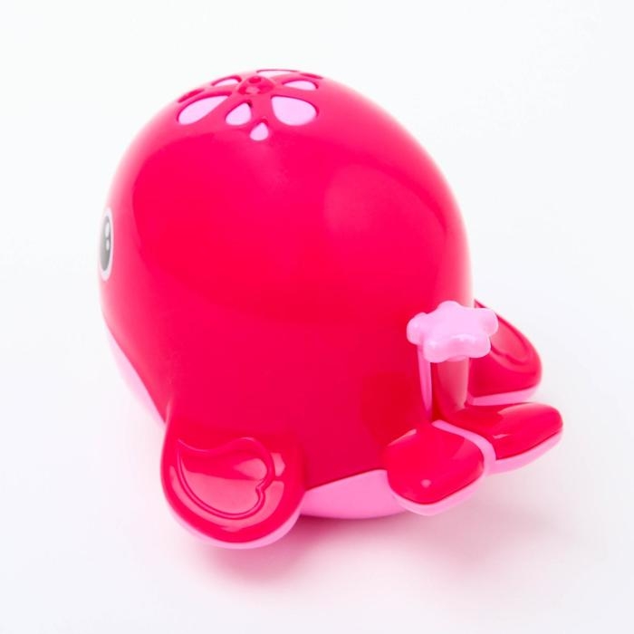 Набор игрушек для ванны &laquo;Кит - брызгалка&raquo;, 5 стаканчиков, цвет МИКС