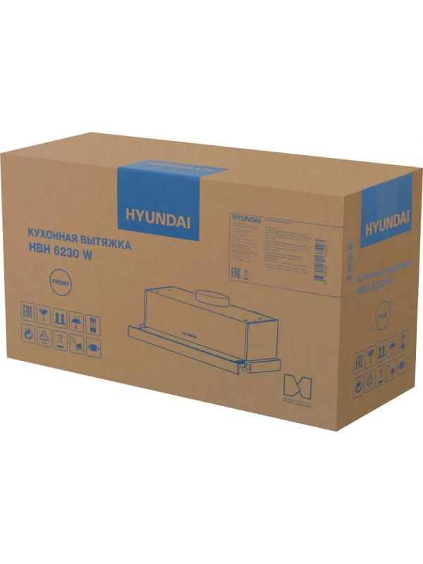 Вытяжка встраиваемая HBH 6230 W белый