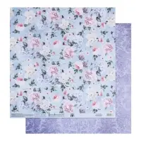 Бумага для скрапбукинга &laquo;Нежный букет&raquo;, 30,5 х 32 см, 180 г/м&sup2;