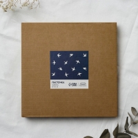 Тарелка плоская керамическая &laquo;Ласточка&raquo;, 20 см, цвет белый