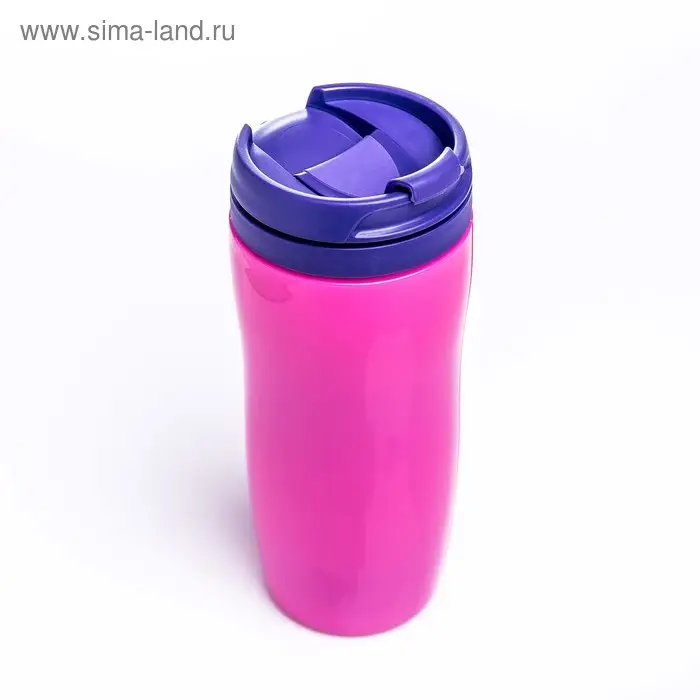 Термостакан, розово-фиолетовый неон, 350 мл
