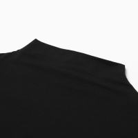 Лонгслив женский MINAKU: Casual Collection цвет чёрный, р-р 50