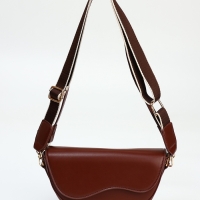 Сумка женская мессенджер на молнии, цвет красно-коричневый Сумка женская мессенджер на молнии, цвет красно-коричневый