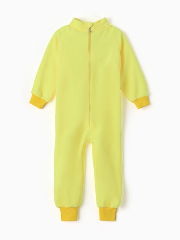 Комбинезон детский, цвет жёлтый неон, рост 86-92 см