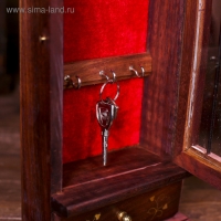 Ключница "Тайник" дерево 7х16х34 см