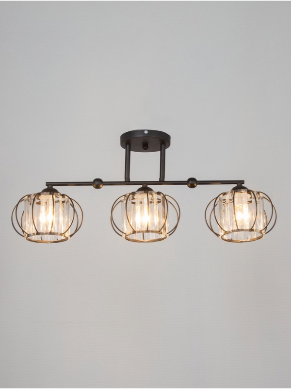 Люстра "Лорд" 3х40Вт Е27 черный