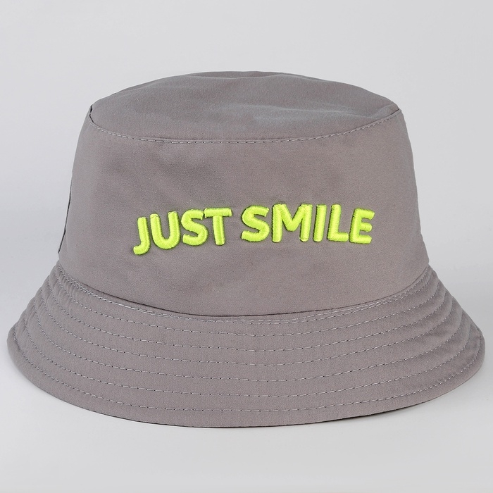 Панама детская для мальчика Smile, цвет серый, р-р 54