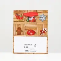 Пакет ламинированный &laquo;Новогодний пазл&raquo; 11.5&times;14.5&times;6 см