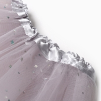 Юбка детская KAFTAN "Звездочки" серый, длина 17 см Юбка детская KAFTAN "Звездочки" серый, длина 17 см