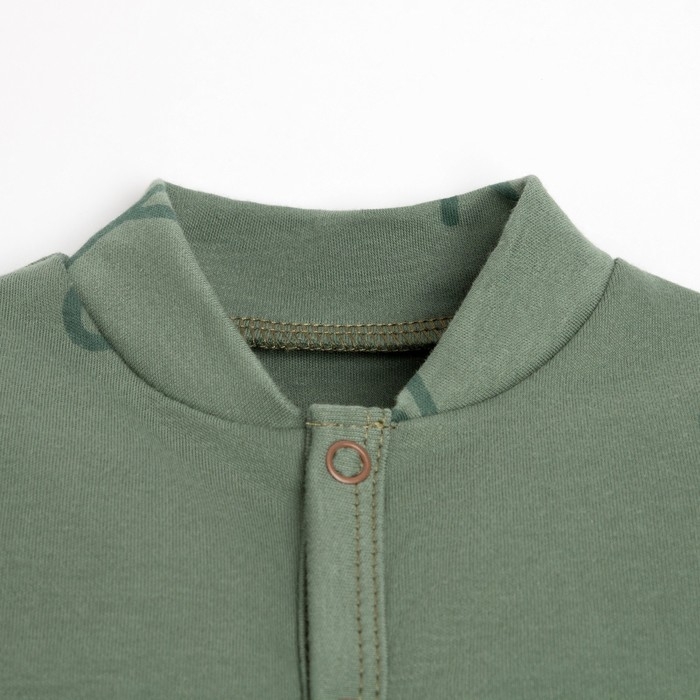 Комбинезон Крошка Я Комбинезон Крошка Я "NY", рост 74-80 см, цвет хаки