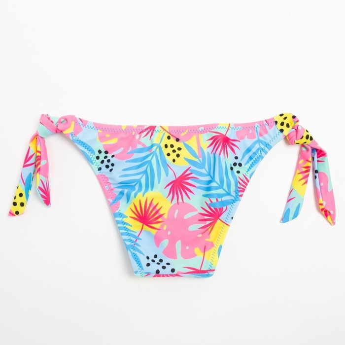 Плавки купальные для девочек MINAKU на завязках, рост 86-92 см