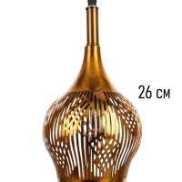 Светильник Nicole 1х40Вт Е27 медь 18х18х25см