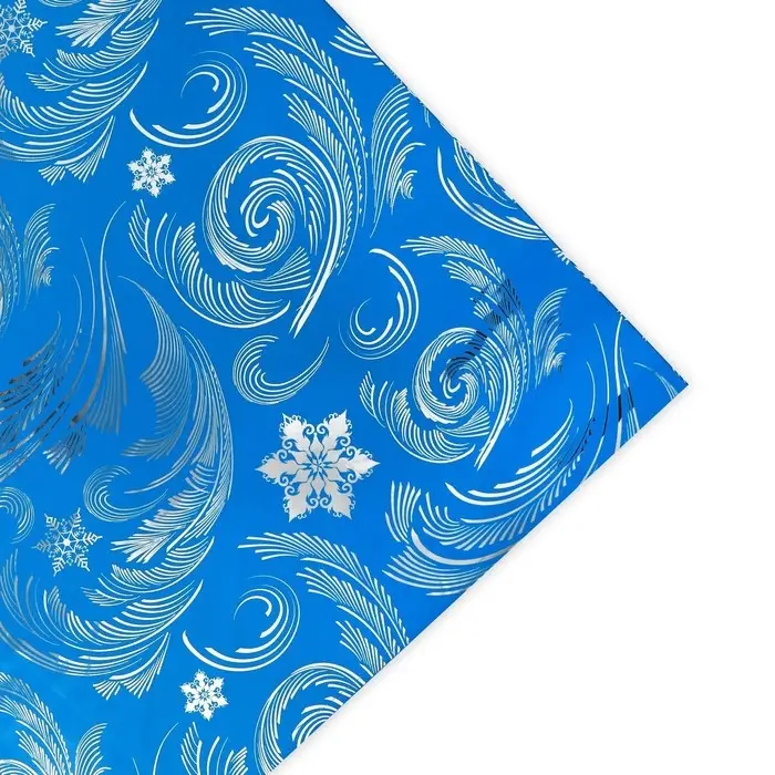 Плёнка упаковочная голография &laquo;Узоры&raquo;, 100 х 70 см