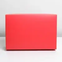 Коробка подарочная складная, упаковка, &laquo;Красная&raquo;, 30 х 20 х 9 см