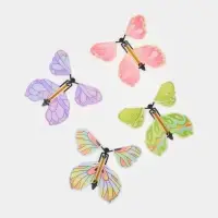 Бум-коробка подарочная с бабочками &laquo;Поздравляю&raquo;, 12 х 12 х 12 см